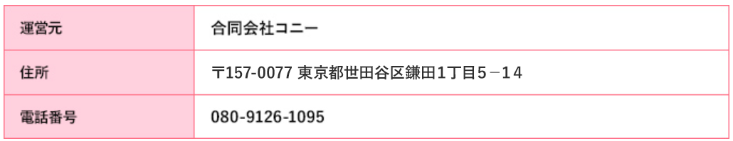 運営者情報